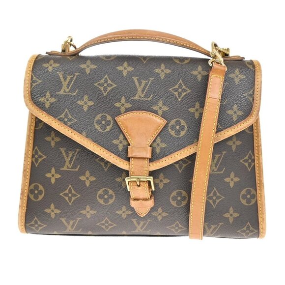 LOUIS VUITTON Bel Air 2Way Shoulder Hand Bag Monogram Leather BN M51122 16EF303 - Picture 1 of 16